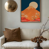 Mount Fuji Cherry Moon