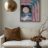 Pastel Geometric Horizon