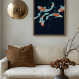 Graceful Koi Swim