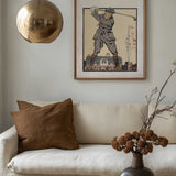 Man Swinging Golf Club (1915)