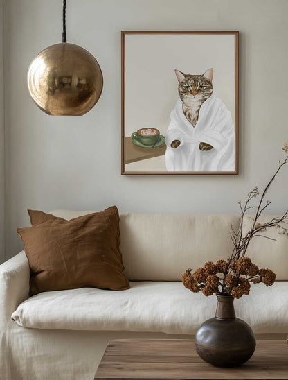 Cozy Cat Coffee Morning