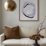 Abstract Blue Form