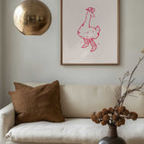 Whimsical Cowboy Goose