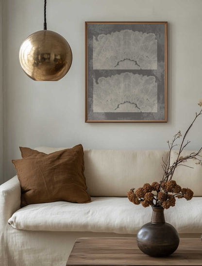 Mirrored Organic Grey