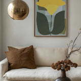 Abstract Yellow Bloom