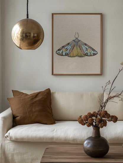 Colorful Bohemian Moth