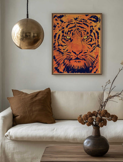 Intense Tiger Gaze
