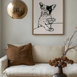 French Bulldog Martini