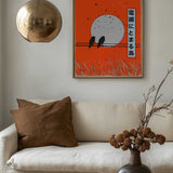 Orange Sky Birds