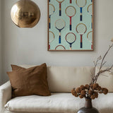 Vintage Tennis Rackets Pattern