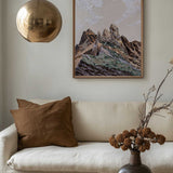 Earthy Textured Mountains