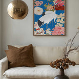 Japanese Cranes Floral Art