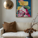Japanese Gold Kimono Mask