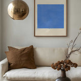 Blue Square Abstract