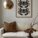 Ocean Tribal Crabs