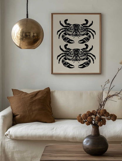 Ocean Tribal Crabs