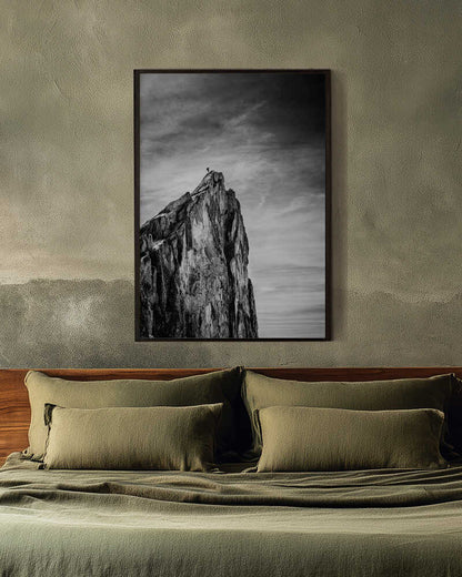 Dramatic Peak Climber