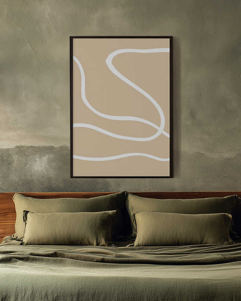Minimalist Flowing Lines