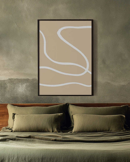 Minimalist Flowing Lines