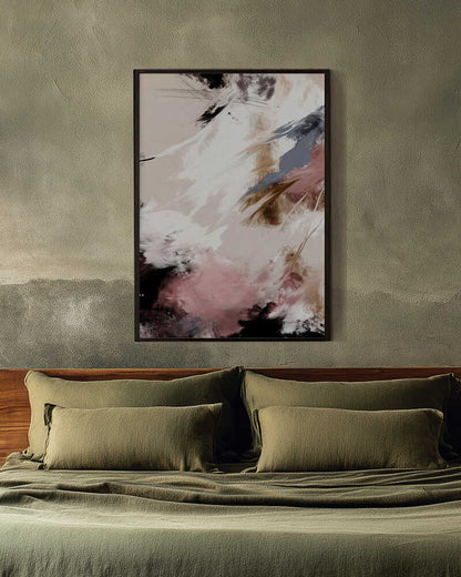 Abstract Brushstroke Flow