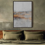 Golden Gray Abstract Layers