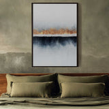 Golden Horizon Abstract