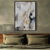 Golden Abstract Flow