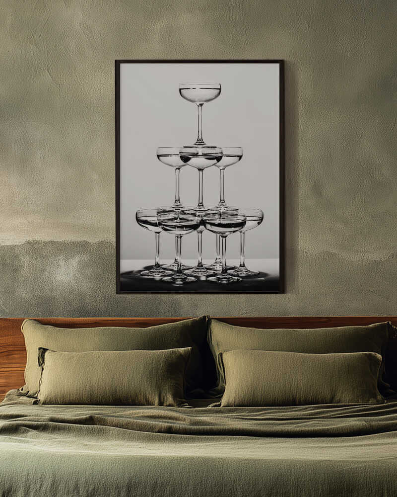 Elegant Glass Pyramid