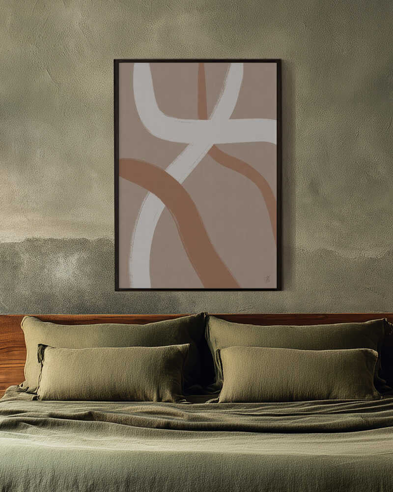 Warm Abstract Lines