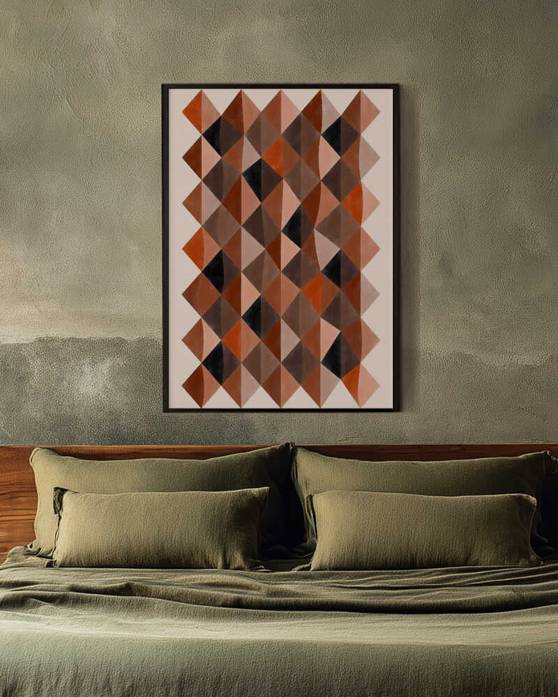 Warm Earthy Geometry