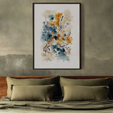 Fluid Abstract Gold Teal