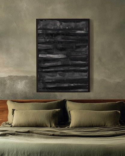 Dark Abstract Stripes