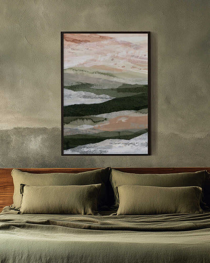 Abstract Layered Mountains