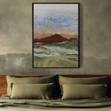 Abstract Mountain Layers