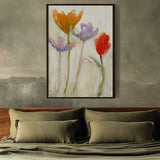 Soft Watercolor Tulips