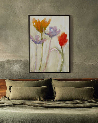 Soft Watercolor Tulips