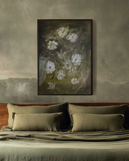 Soft White Blossoms