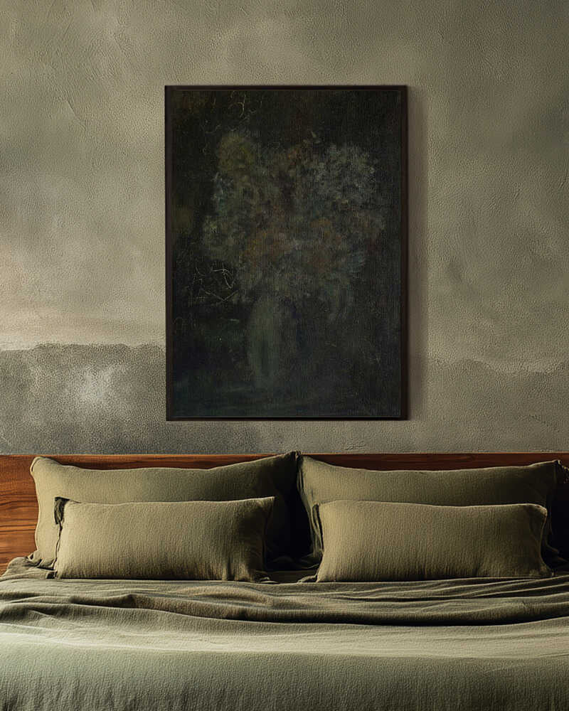 Dark Floral Still Life