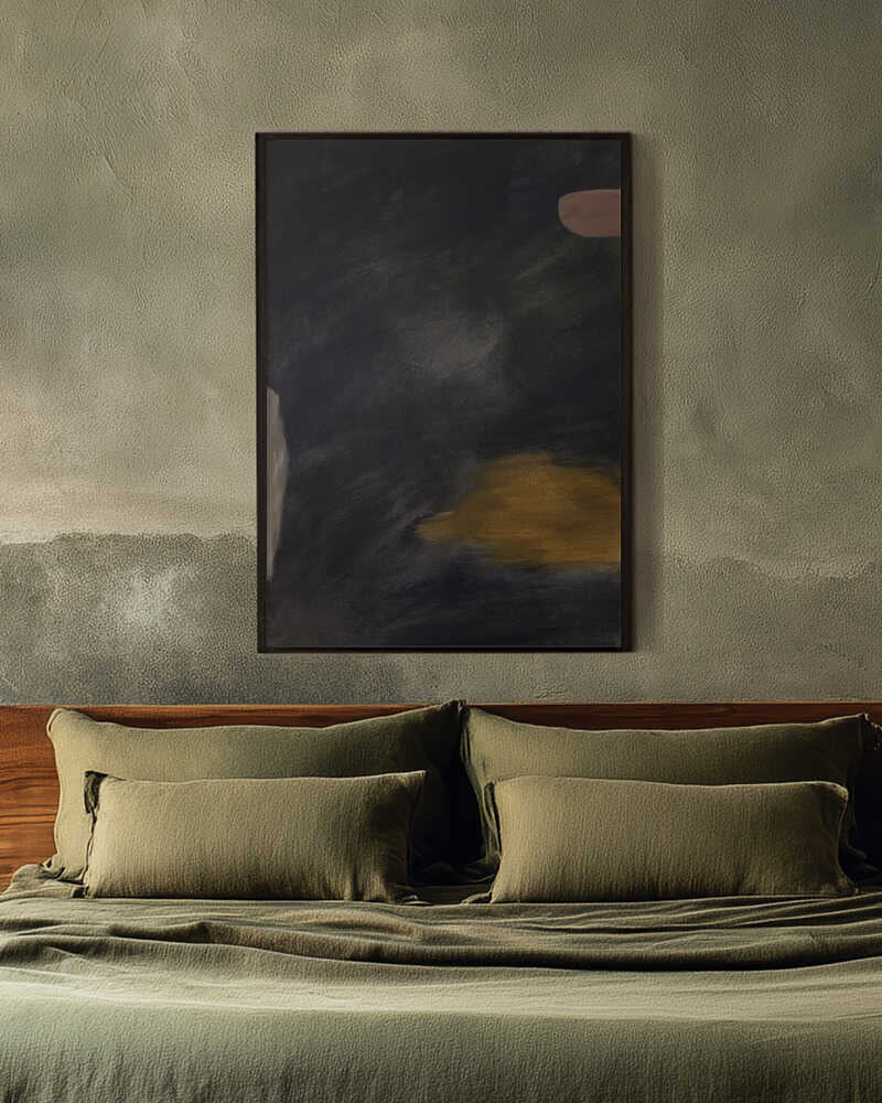 Dark Gold Abstract