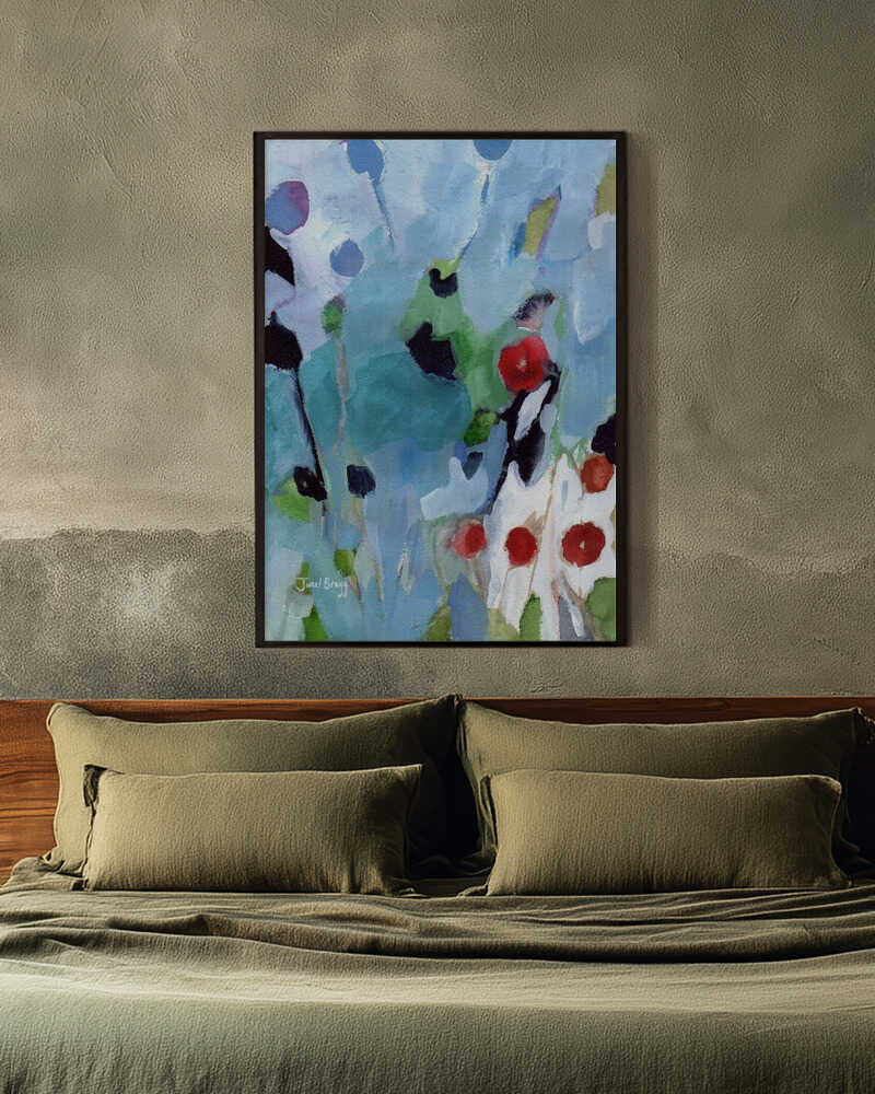 Vibrant Garden Abstract