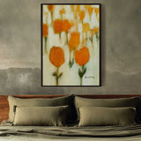 Warm Abstract Flowers