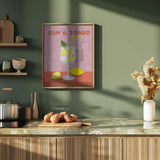Gin and Tonic Cocktail