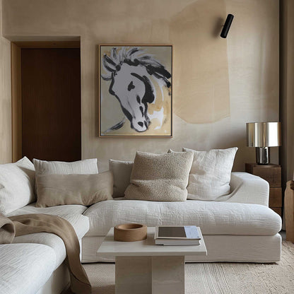 Expressive Horse Head