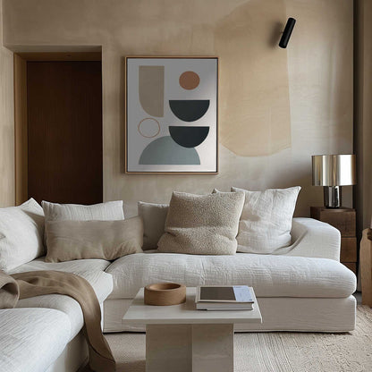 Earth Tone Geometric Shapes