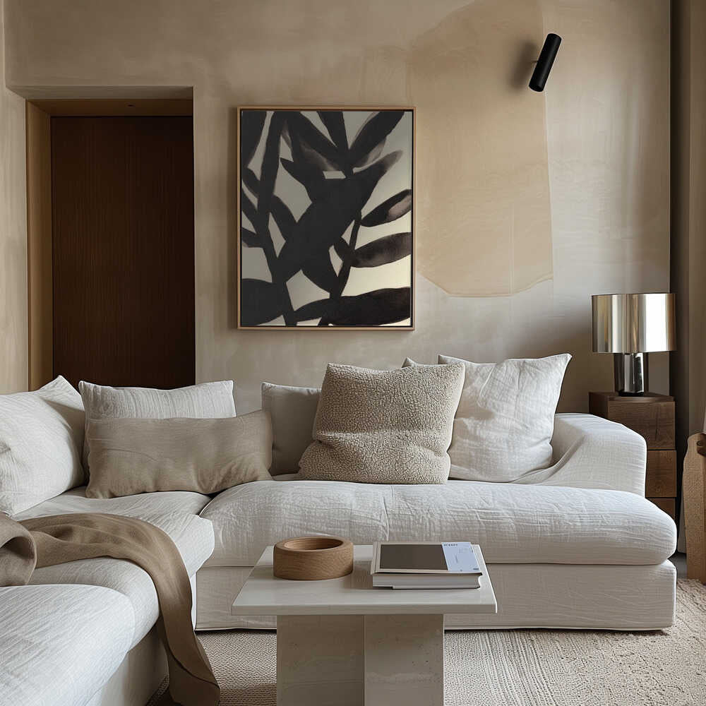 Branches in Black and Beige II