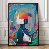 Vibrant Abstract Woman
