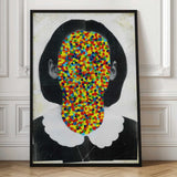 Colorful Dot Portrait