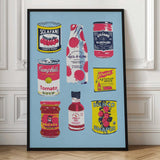 Retro Kitchen Food
