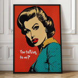 Sassy Pop Art Woman