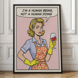 Human Being Pop Art